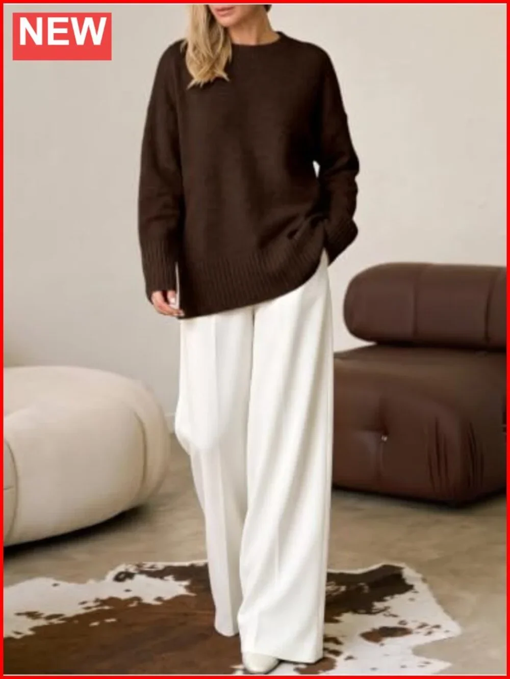 N/A cozy oversized
